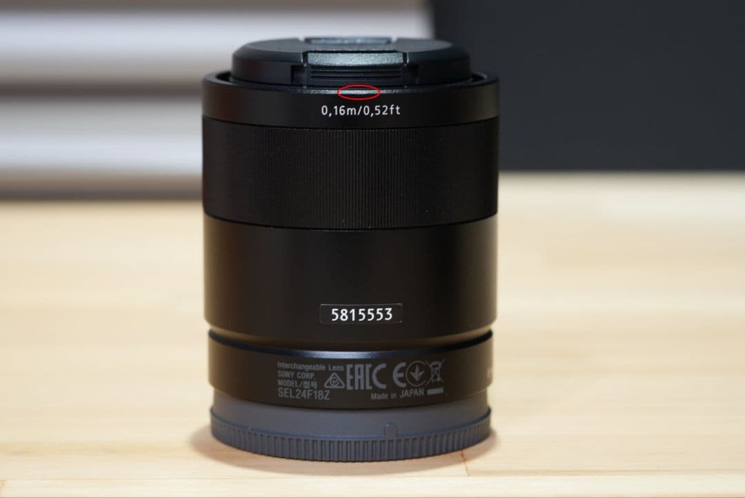 SEL24F18Z 単焦点レンズ SONY Eマウント