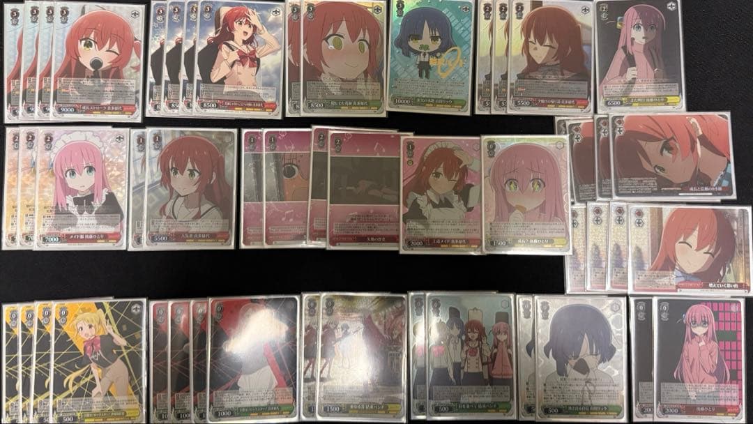 ヴァイスシュヴァルツ　ぼっち・ざ・ろっく！　8電源　ぼざろ　準フレレア　デッキ