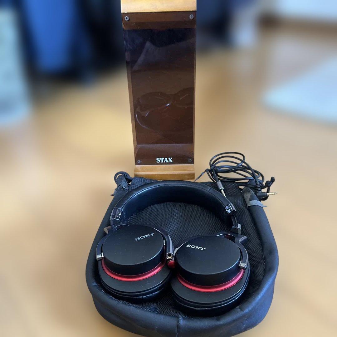 SONY ヘッドフォン & STAX スタンド セット