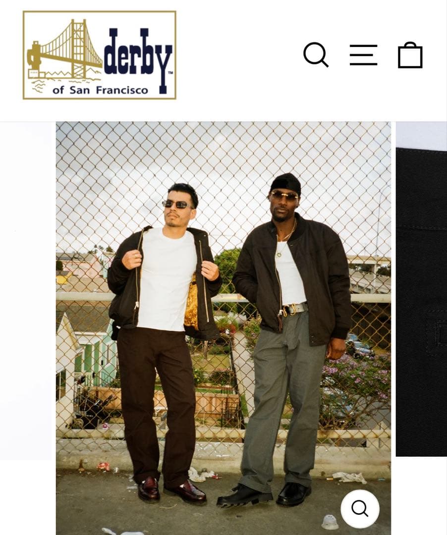 新品未使用 ダービーオブサンフランシスコ フリスコパンツ w32