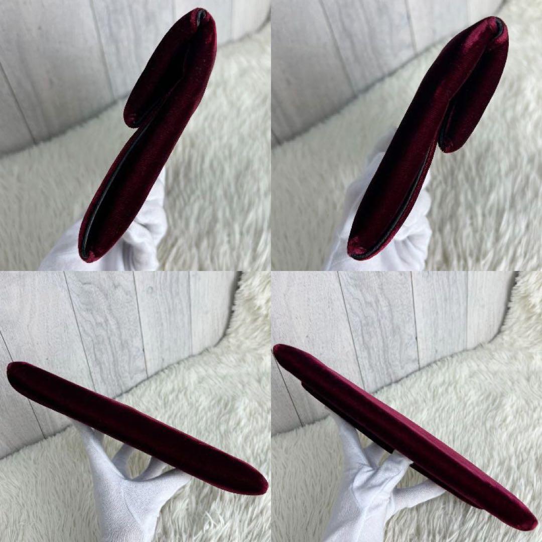 希少♡JIL SANDER ジルサンダー ベロア クラッチバッグ