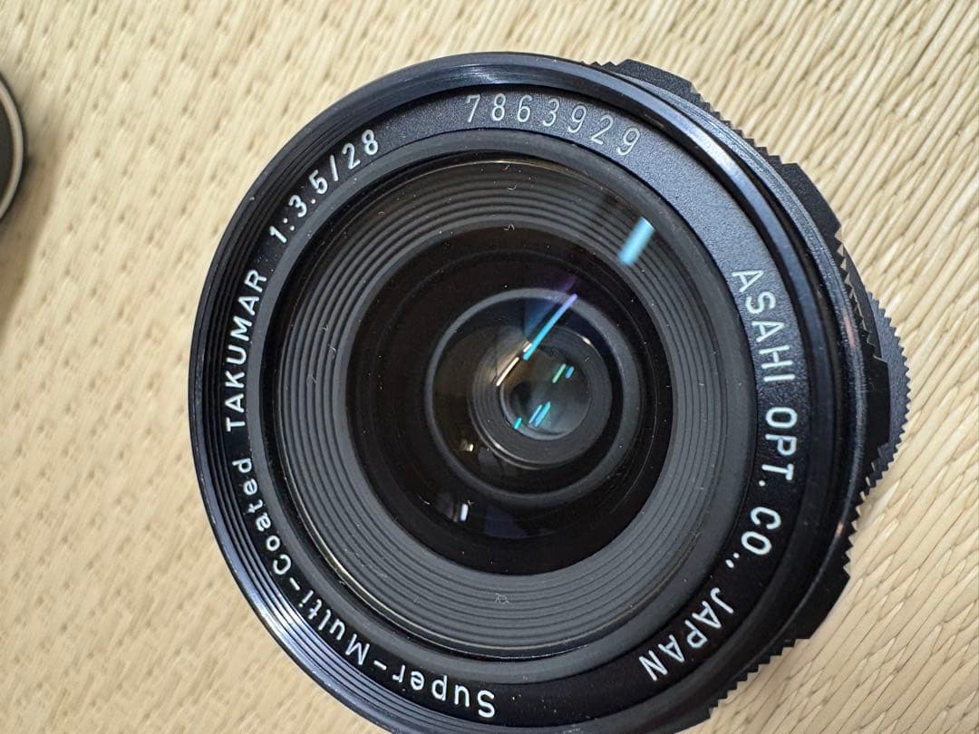ASAHI PENTAX SPOTMATIC本体レンズセット