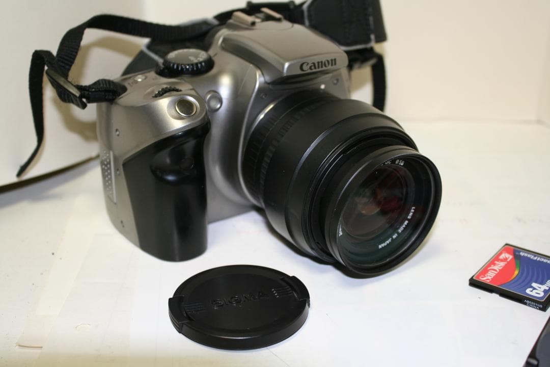 【動作確認済】キヤノン EOS Kiss デジタル+シグマ18-55㎜ （D6）