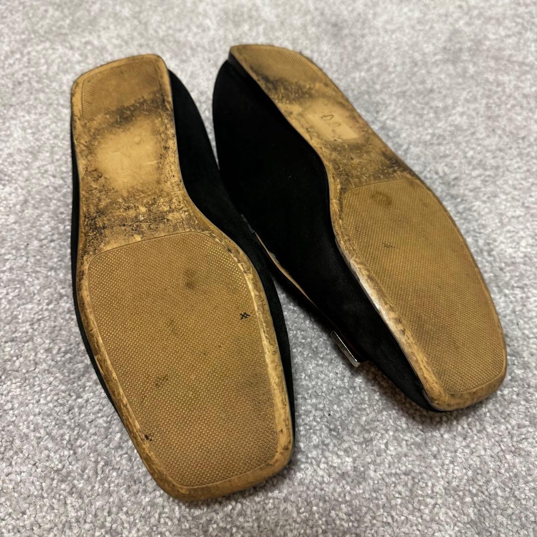 セルジオロッシスリッパフラットパンプスsr1 36 ボア