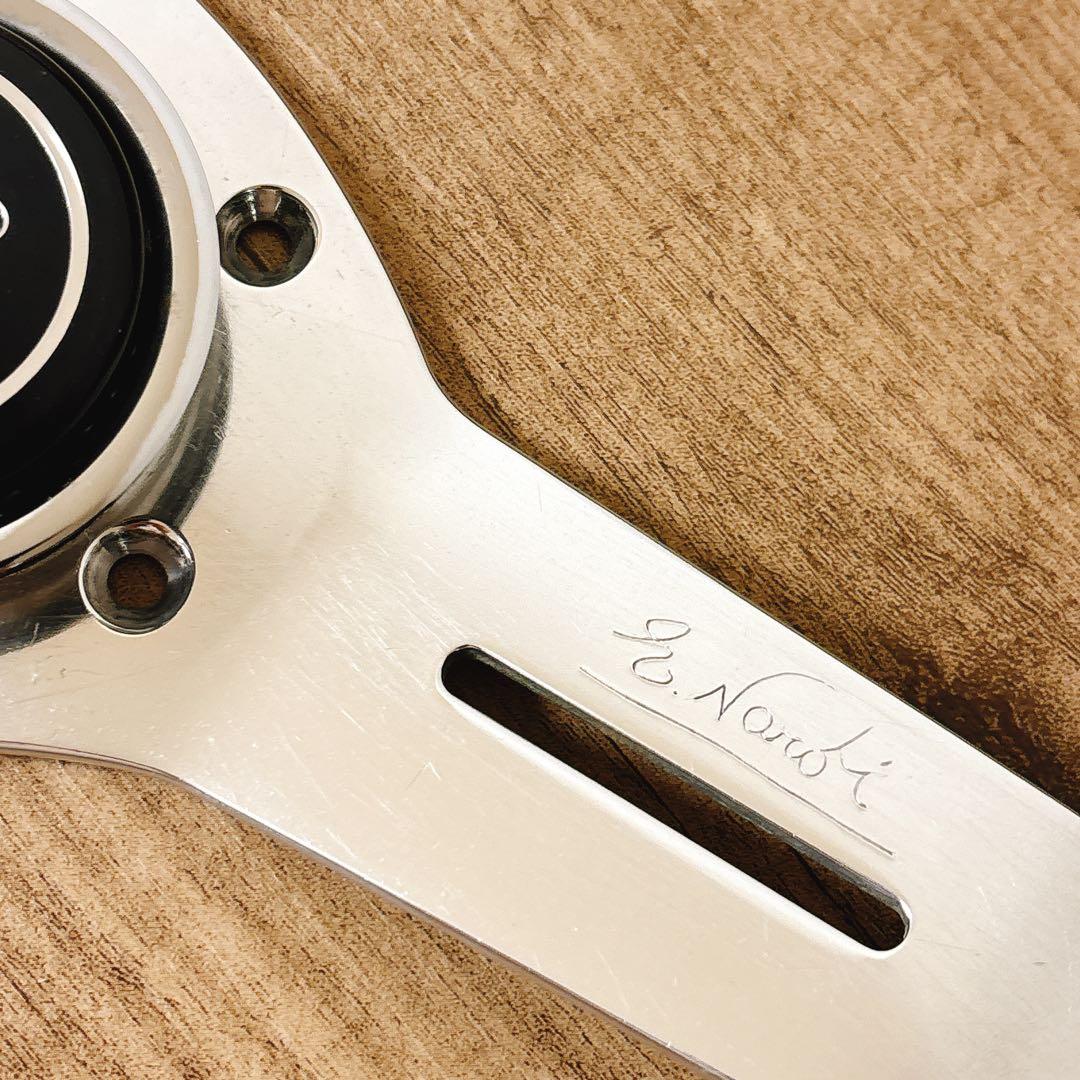 正規品　当時物　NARDI ナルディ　ウッドハンドル　ウッドステアリング