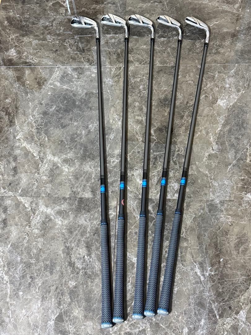 TaylorMade SIM アイアンセット 5本　カーボンシャフトS