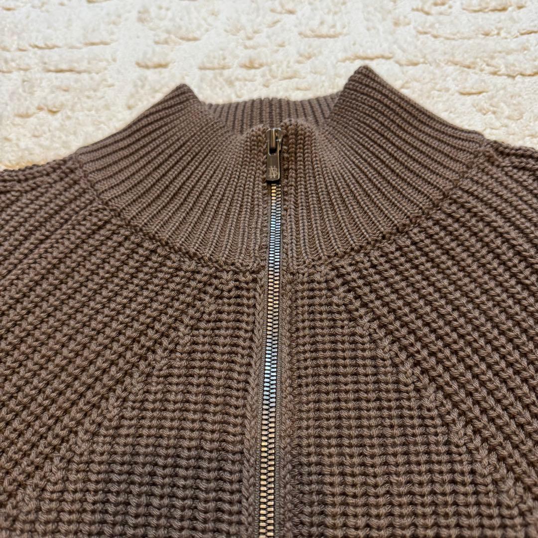 【サイズ3】ブラウン BATONER ドライバーズニット バトナー 日本製