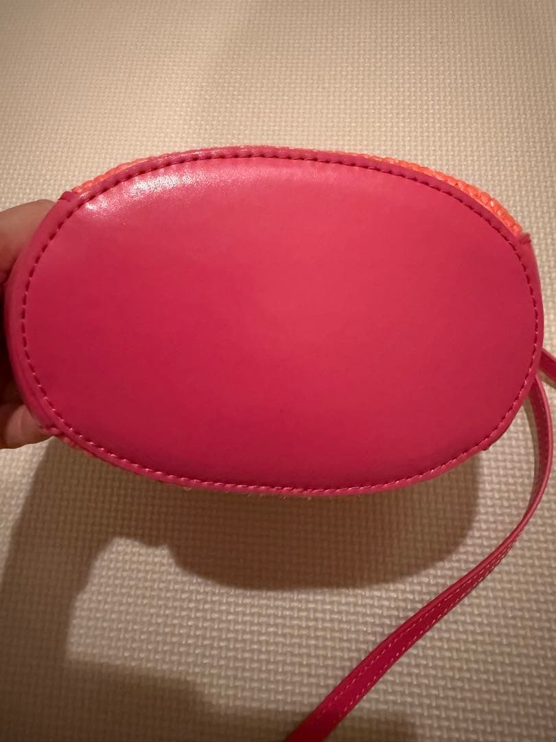 美品❣️MARNI ピンク　かごバッグ