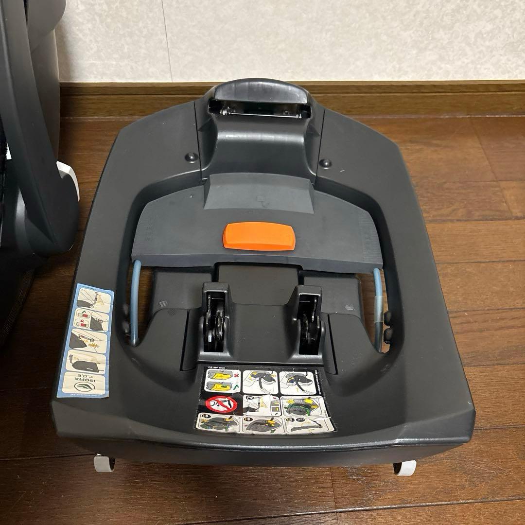 【美品】サイベックス エイトン ベースセット ISOFIX 新生児OK