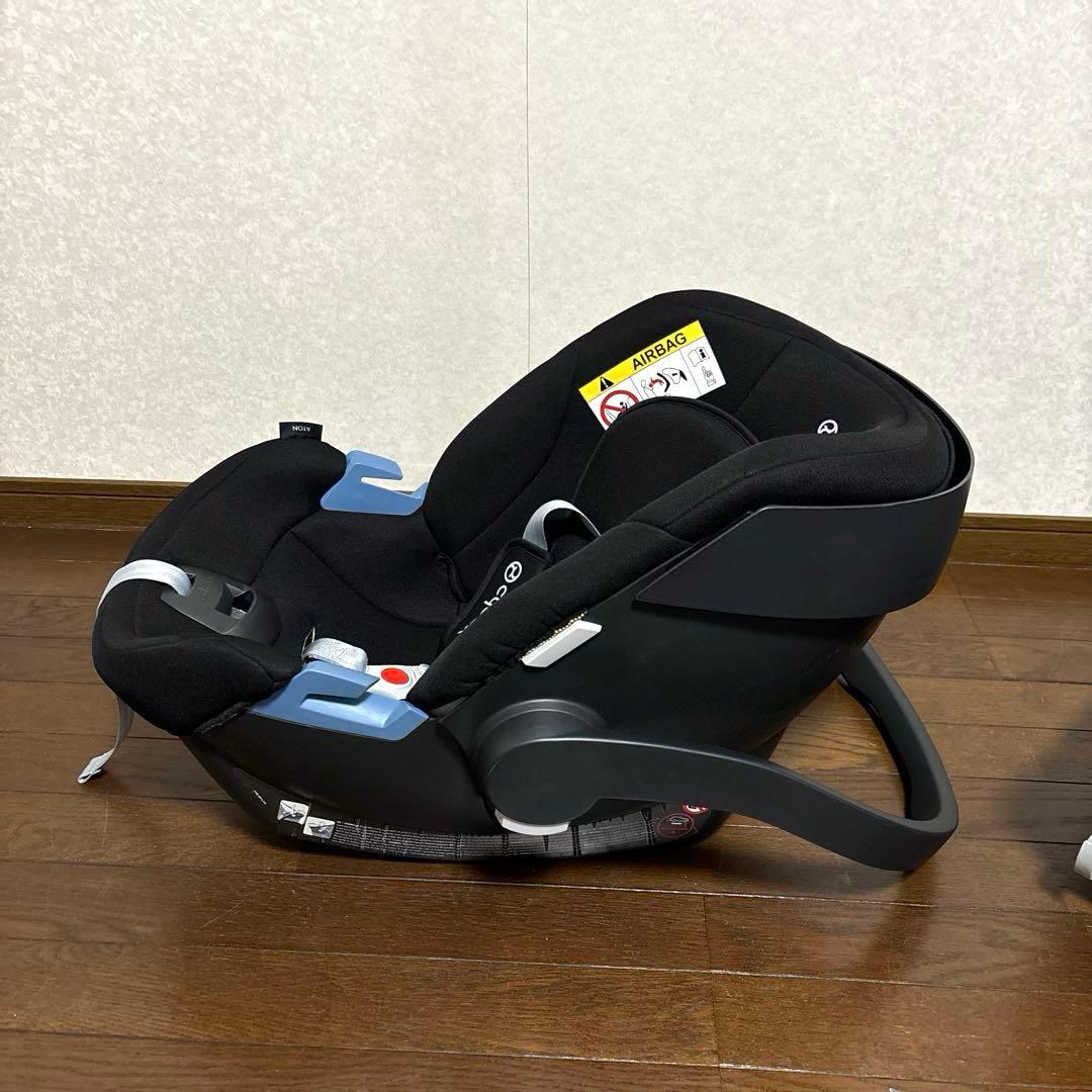 【美品】サイベックス エイトン ベースセット ISOFIX 新生児OK