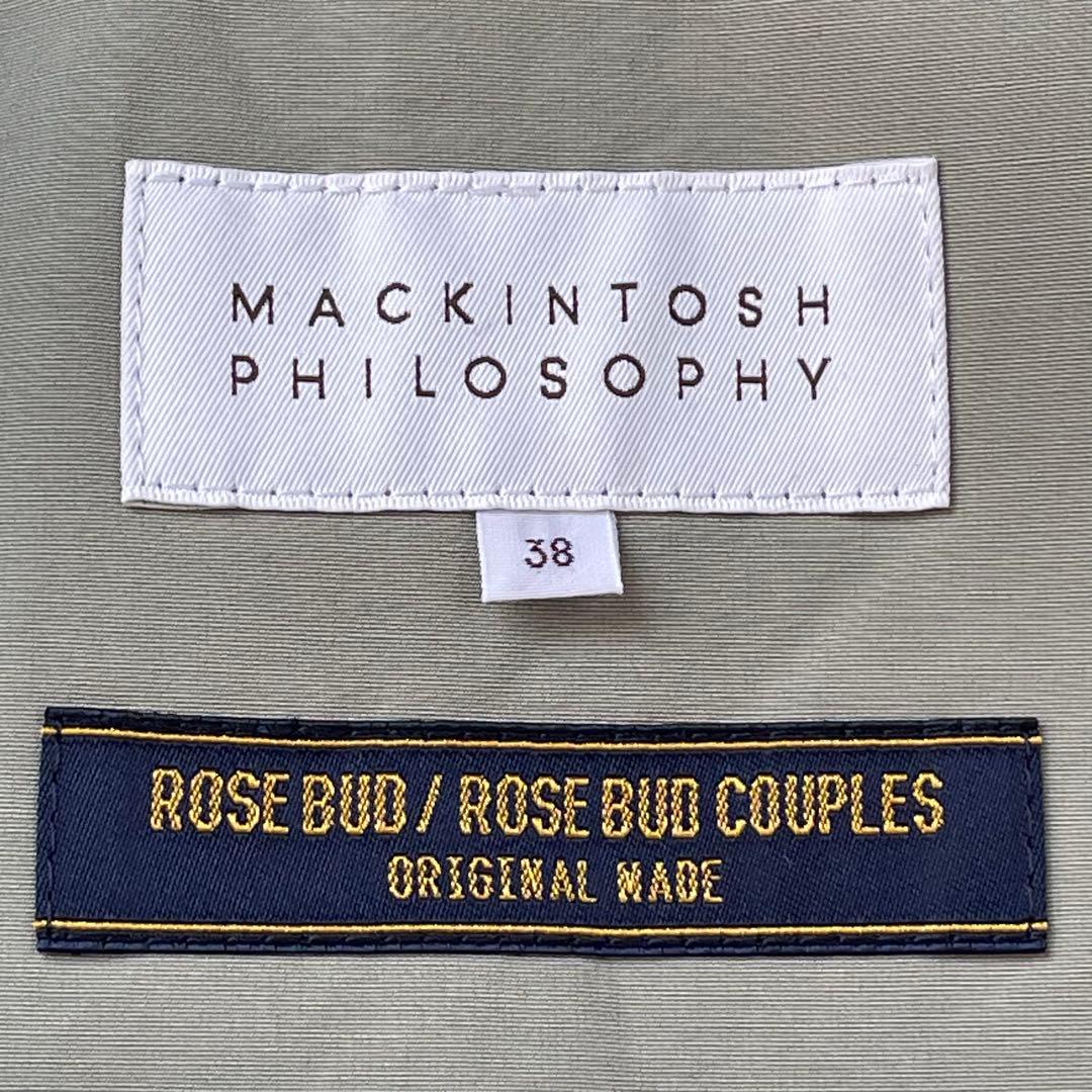 極美品✨マッキントッシュフィロソフィー マウンテンパーカー モッズコート フード