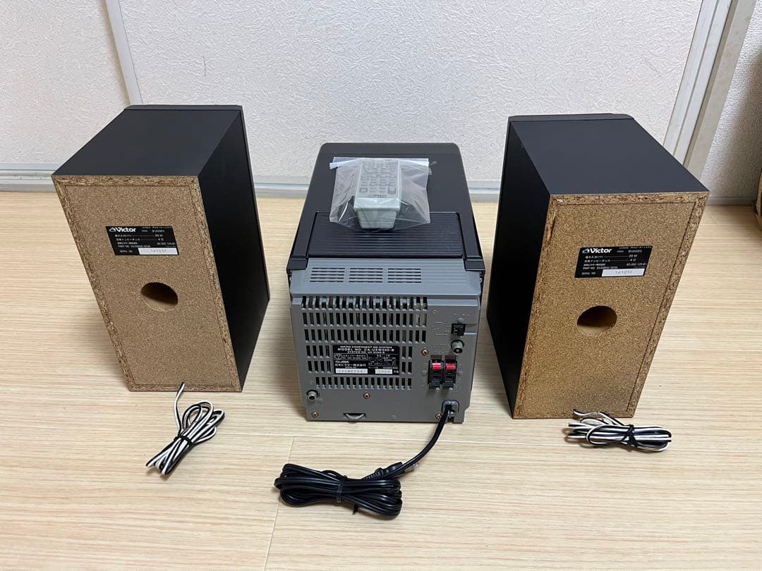 Victor マイクロコンポーネントMDシステム(UX-W500-B)