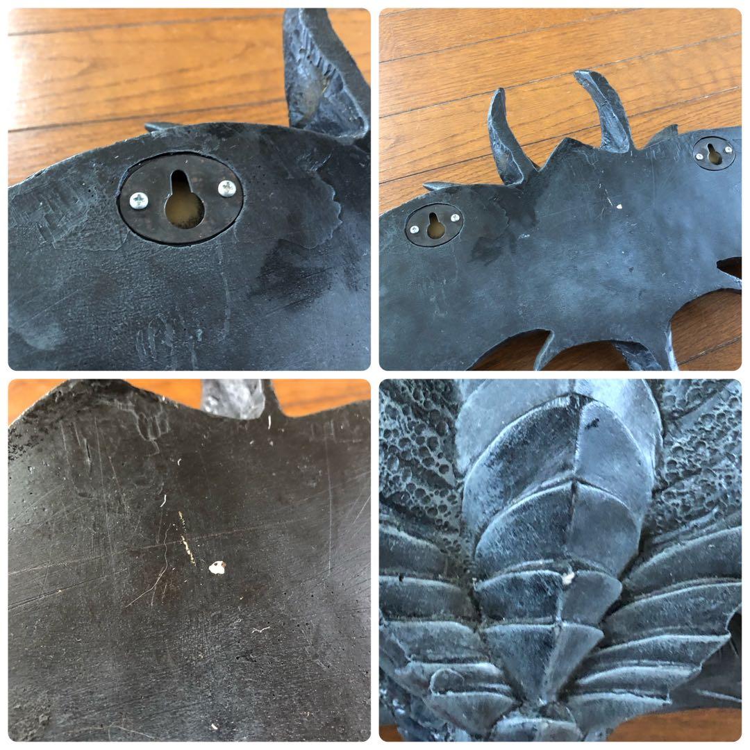 ドラゴン　壁掛け　オブジェ　大型　インテリア　龍　店舗装飾