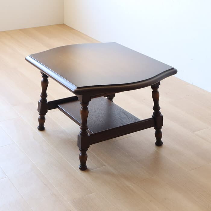 アンティーク 飛騨産業 サイドテーブル キツツキ 穂高 レトロ