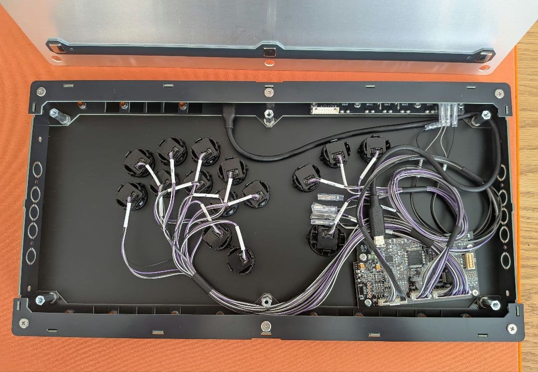 zenaim アーケードボタンモジュールキット搭載 レバーレスアケコン ラピトリ