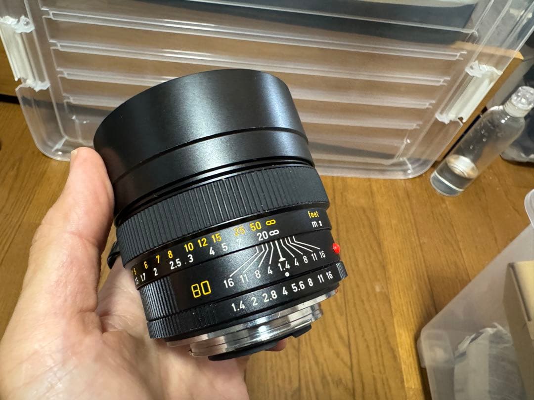 Leica SUMMILUX-R 80m F1.4 希少