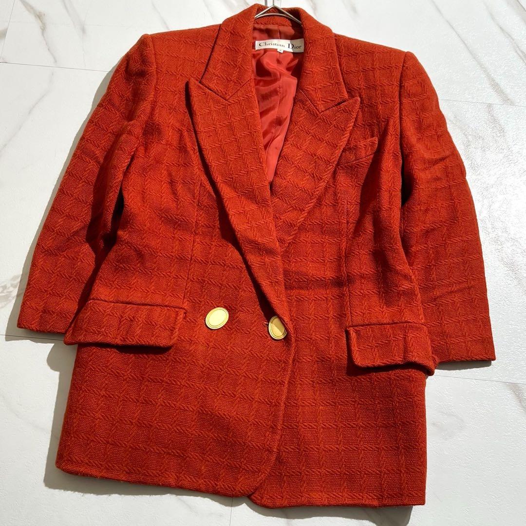 合馬公式アカウント1様　クリスチャンディオール　テーラードジャケット　金ボタン