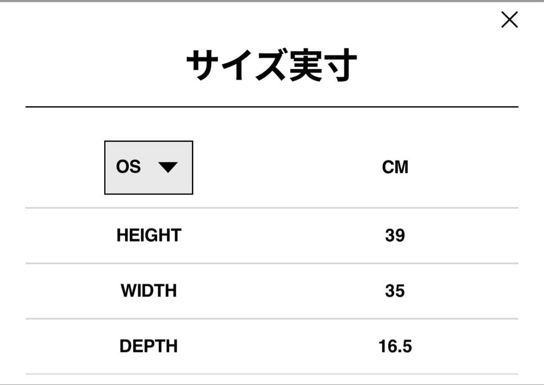 used) sacai nylon back pack ブラック