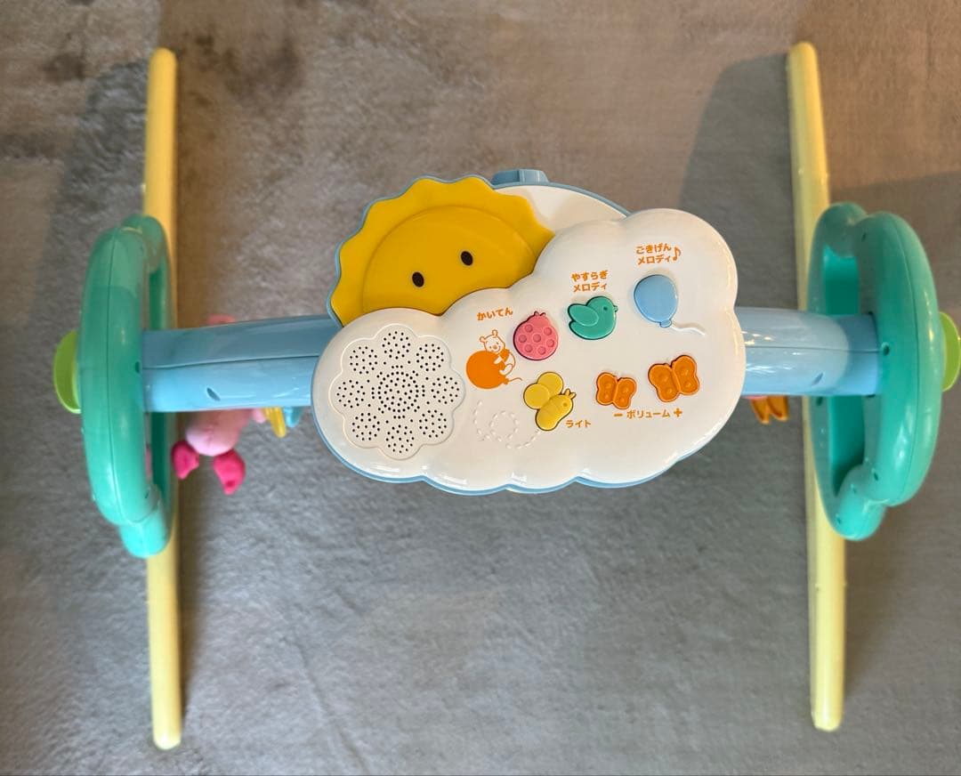 【のん】タカラトミー　くまのプーさん メリー　6WAYジム　極美品　箱付き