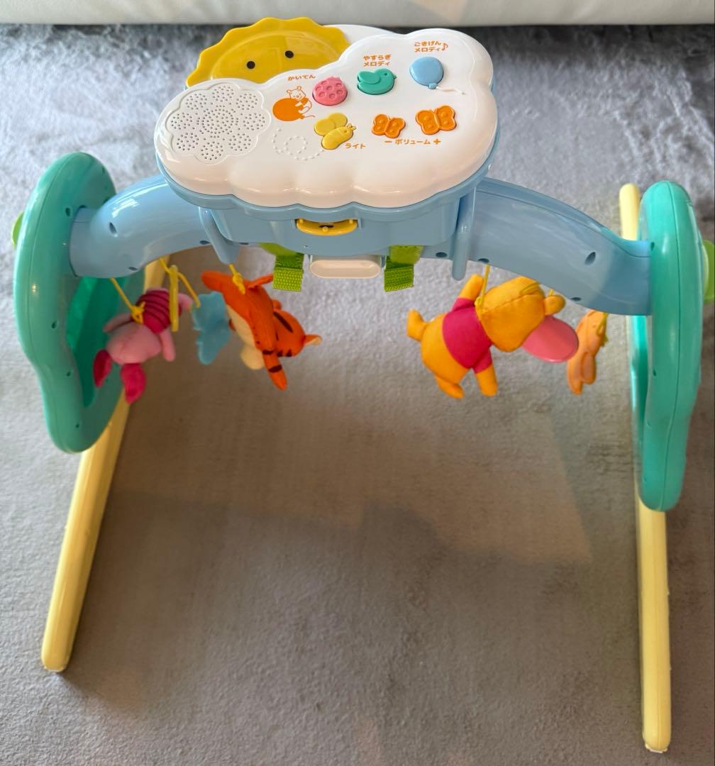 【のん】タカラトミー　くまのプーさん メリー　6WAYジム　極美品　箱付き