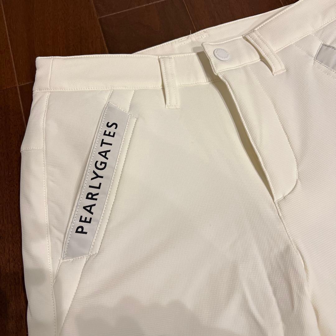 美品！！パーリーゲイツ 中綿パンツ　ホワイト　サイズ00