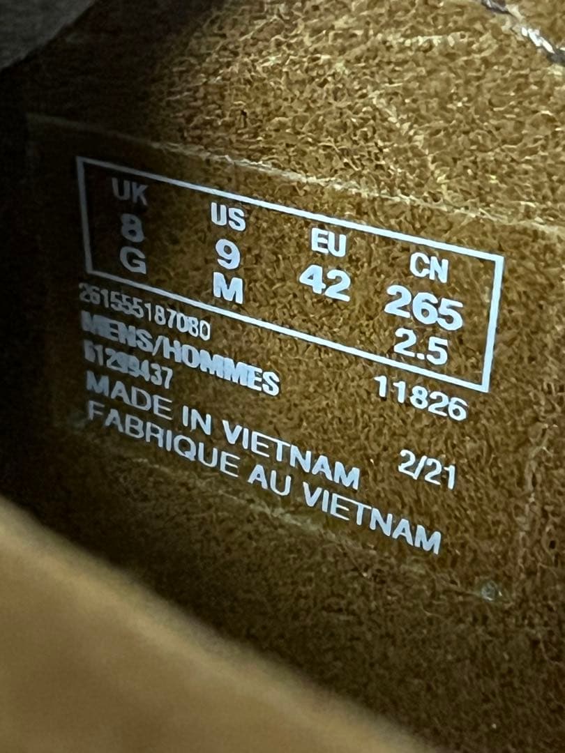 CLARKS ワラビー　ブラウン　26.5cm