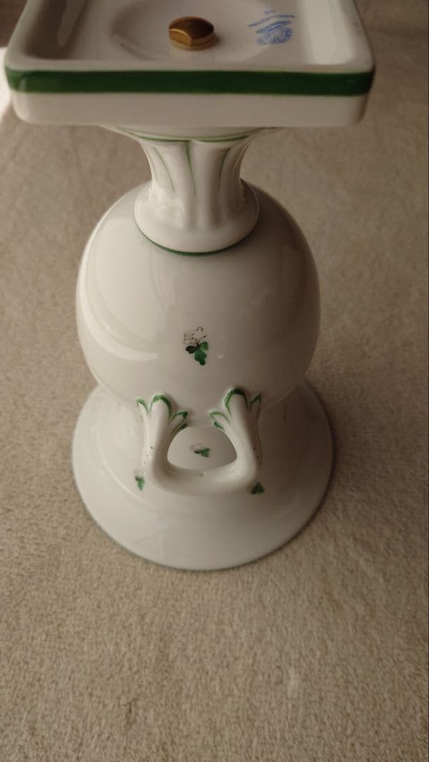 ヘレンド　ウィーンの薔薇陶器製花瓶 大型　セール！