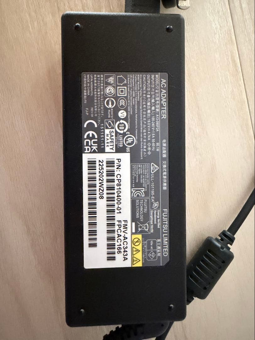 【美品】FMVA53F3L Intel Core i7ノートPC 15.6