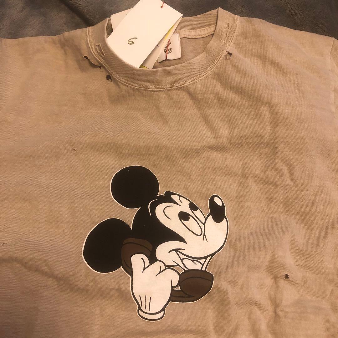 roku 6 名古屋限定ミッキーマウス ベージュ　ヴィンテージ風　新品