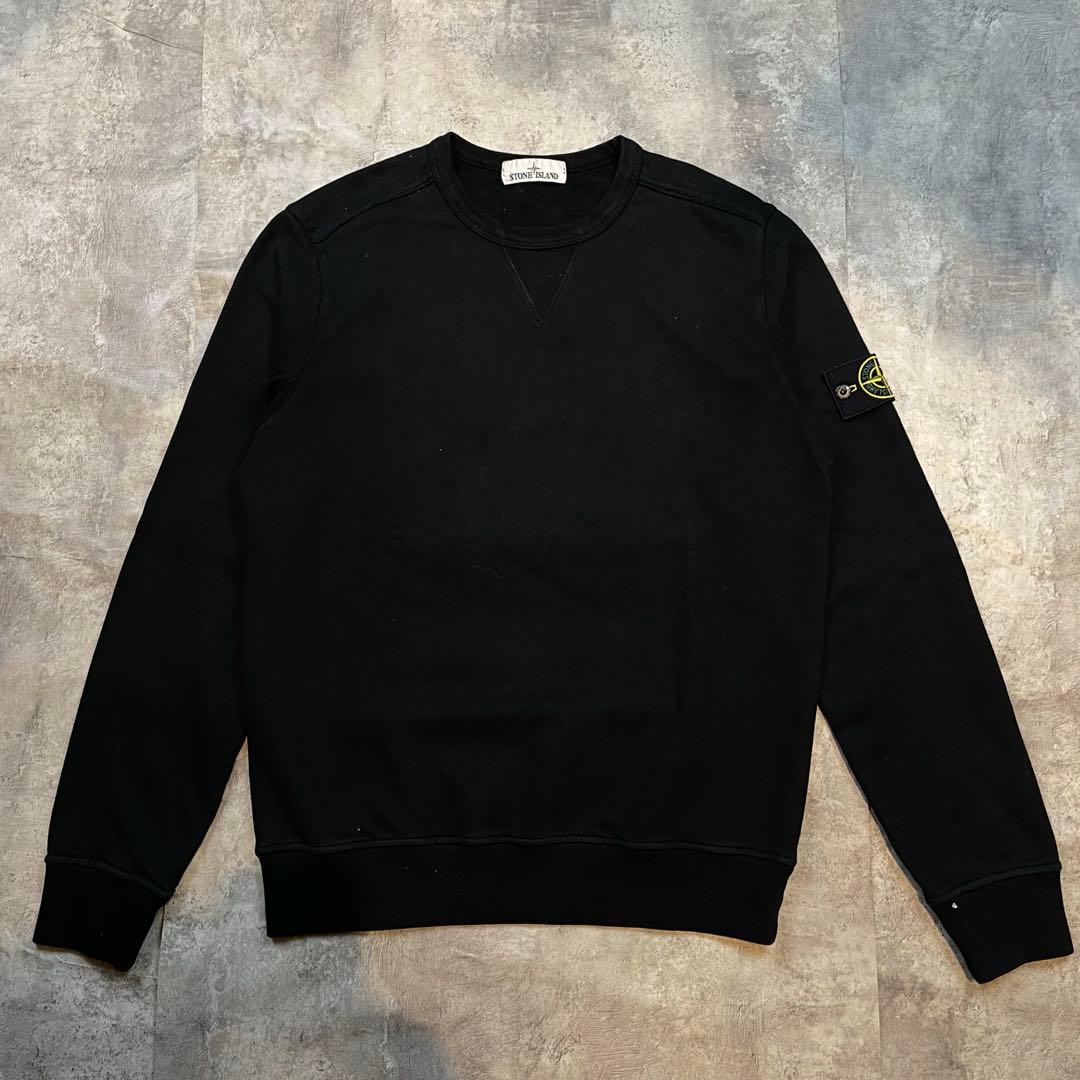 STONE ストーンアイランド スウェット トレーナー L ブラック