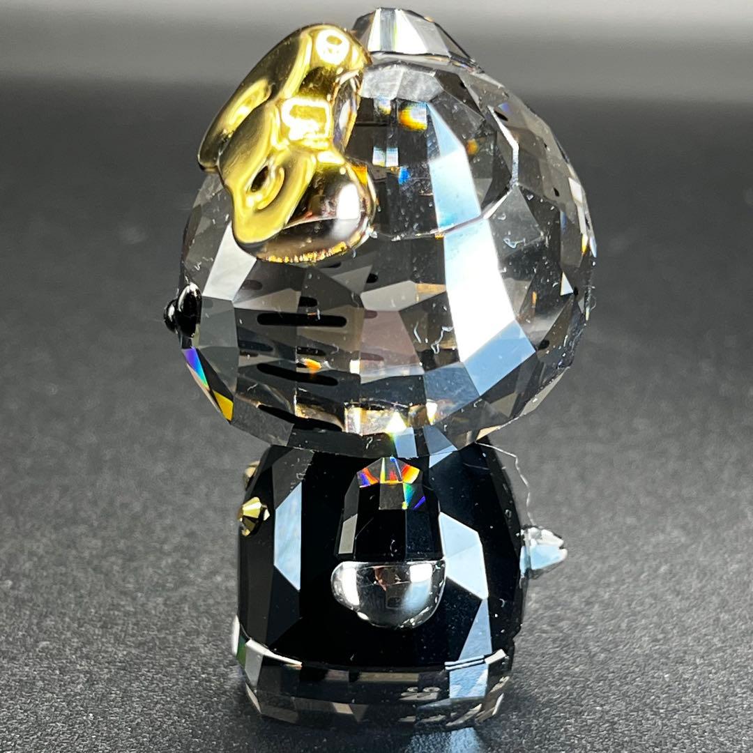 【激レア・限定品】スワロフスキー キティ ゴールドボウ ブラック 2012年限定