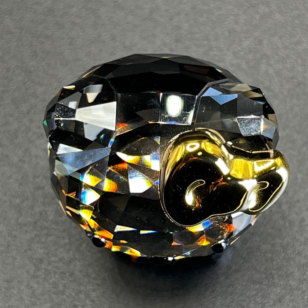 【激レア・限定品】スワロフスキー キティ ゴールドボウ ブラック 2012年限定