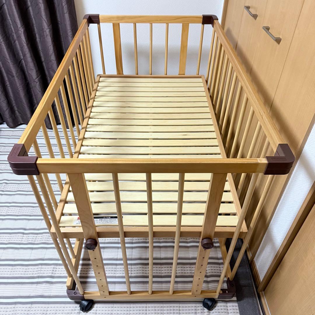 【九州本土限定】ファルスカ ベッドサイドベッド 03 ベビーベッド