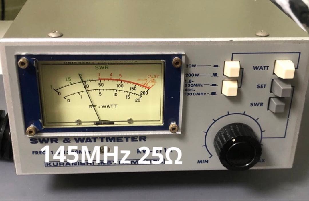 KURANISHI RW-211A SWR&WATTメーター
