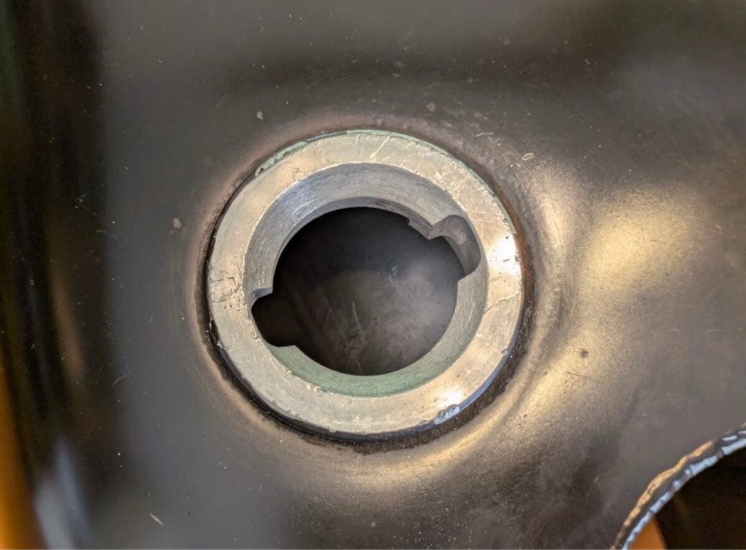 sr400 タンクスポーツタンクアルミ　モーターロック　2% ボバー　チョッパー