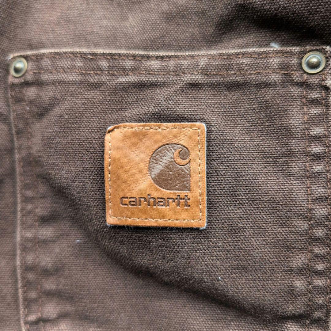 う*え様 カーハート チョアコート 企業ロゴ Lサイズ 鬼フェード メキシコ製