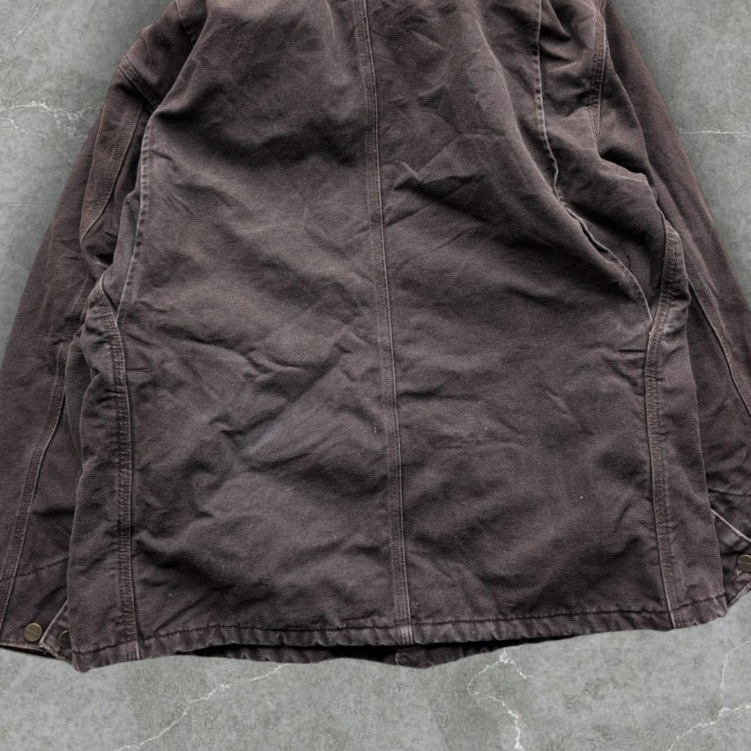 う*え様 カーハート チョアコート 企業ロゴ Lサイズ 鬼フェード メキシコ製