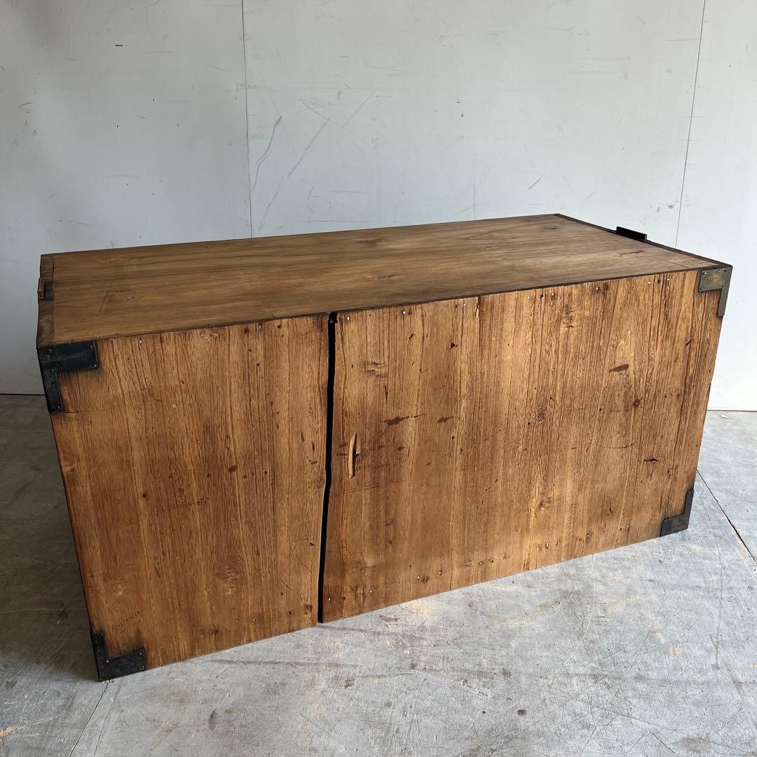 アンティーク チェスト 箪笥 ローボード テレビ台 無垢材 昭和レトロ z559