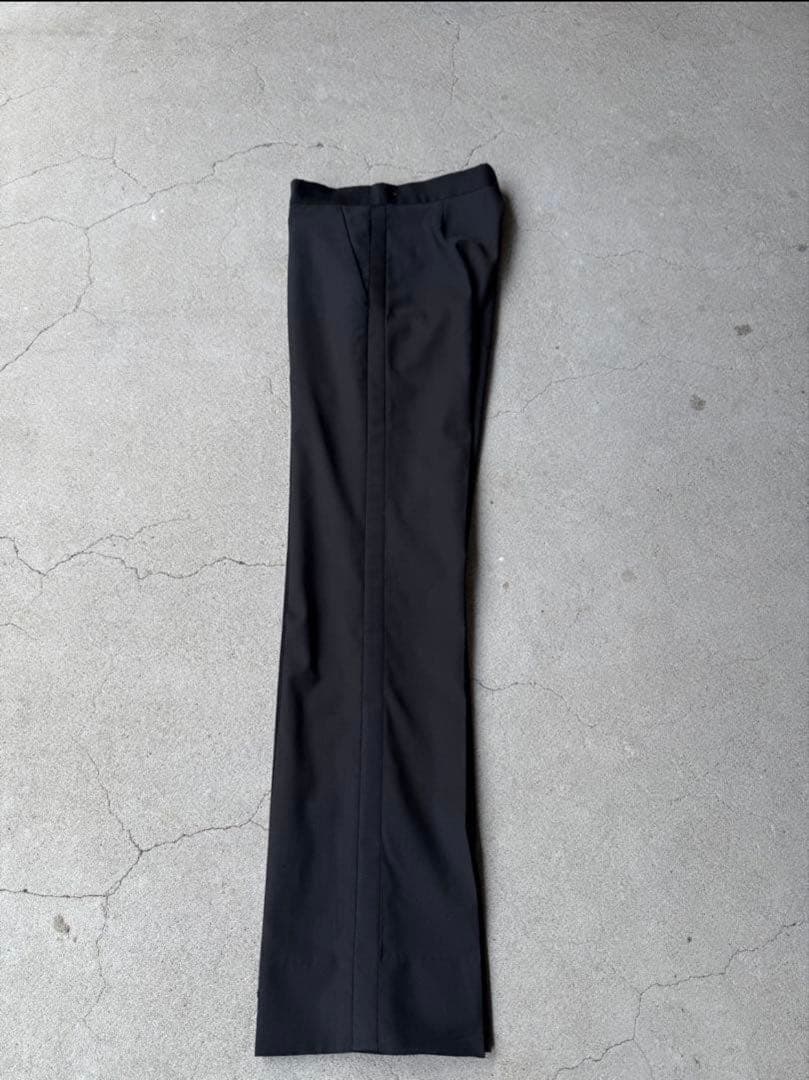 パンツ Dior HOMME 08SS Black Wool Slacks