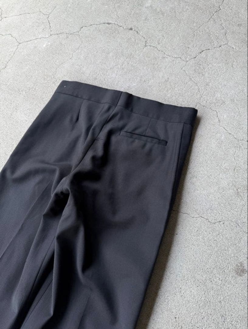 パンツ Dior HOMME 08SS Black Wool Slacks