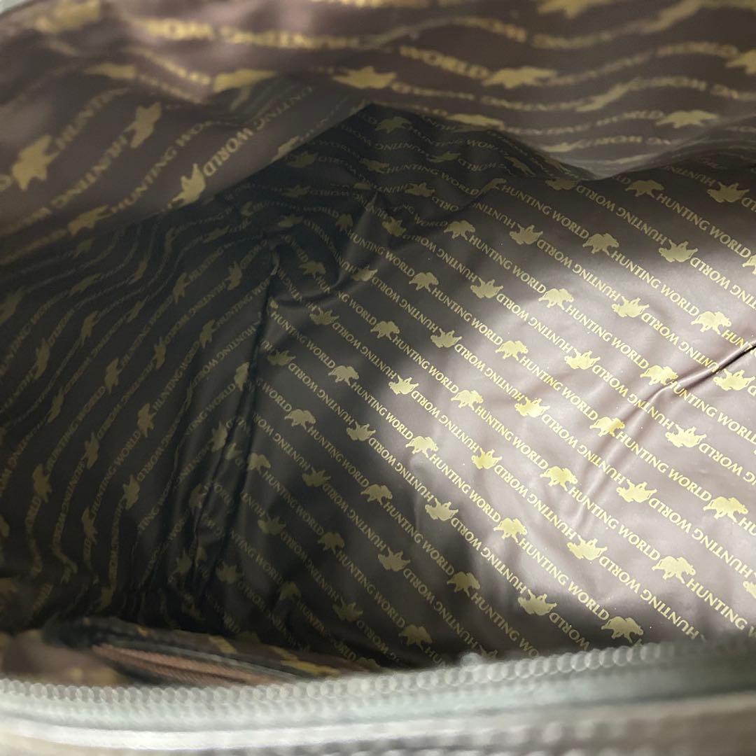 ハンティングワールド×メルセデスベンツ ボストンバッグ 2way 大容量　黒