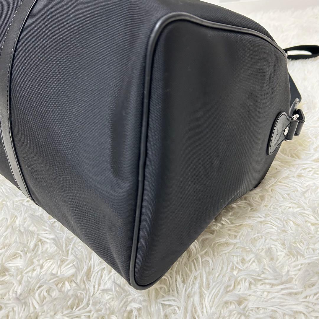 ハンティングワールド×メルセデスベンツ ボストンバッグ 2way 大容量　黒