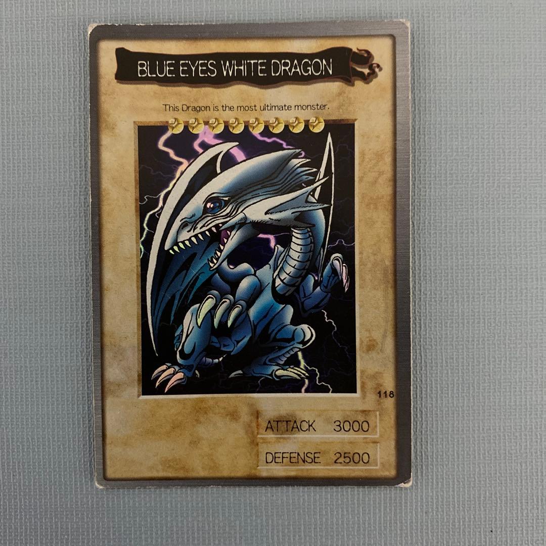 遊戯王カード　バンダイ　当時品　ブルーアイズホワイトドラゴン　英語版　キラカード