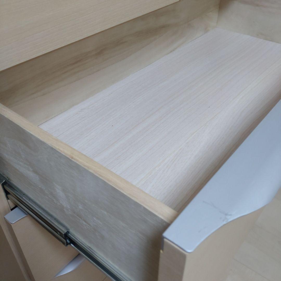 【断捨離中】ベージュ 木製チェスト