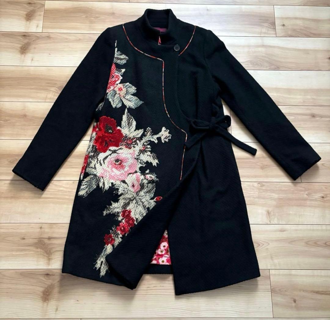 ミッソーニ ニットワンピース KENZO 花柄 マオカラーラップコート2点セット