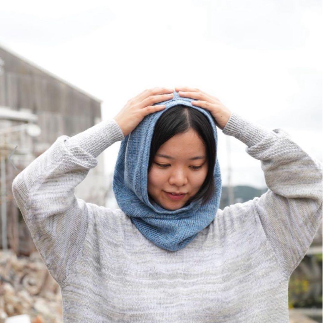 【新品タグ付】tamaki niime 今季　ゆきんこ　プラムmix系