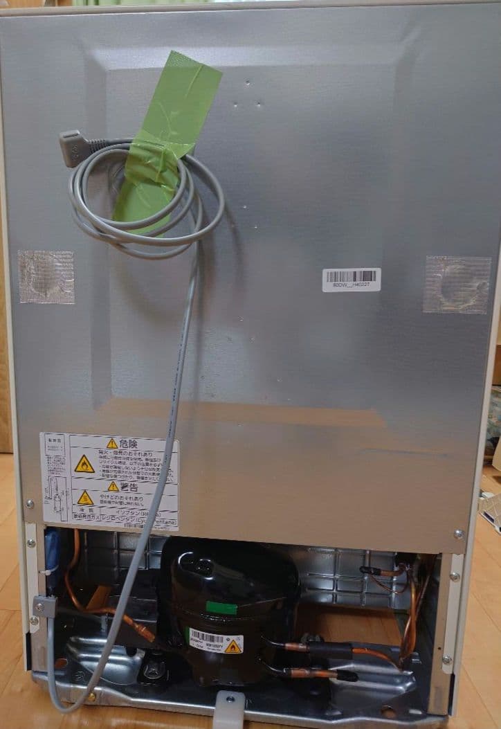 パナソニック 小型冷蔵庫 NR-A80D-W