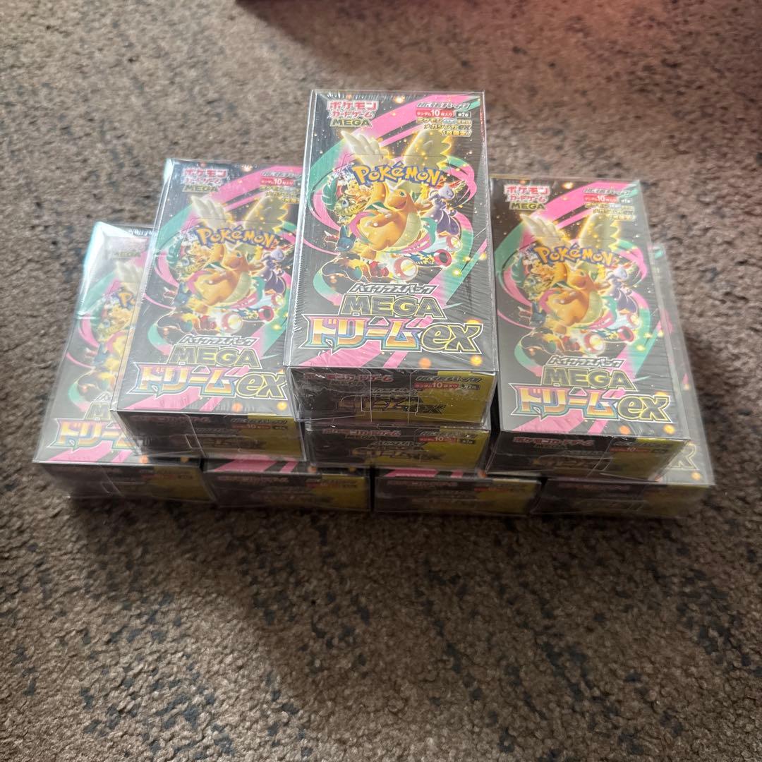 み*ん様 シュリンク付き】ポケモンカードゲーム MEGA ドリーム ex