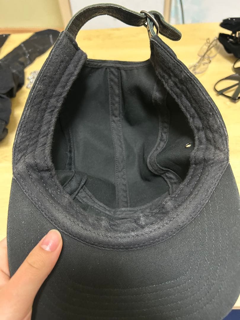 supreme キャップ　黒