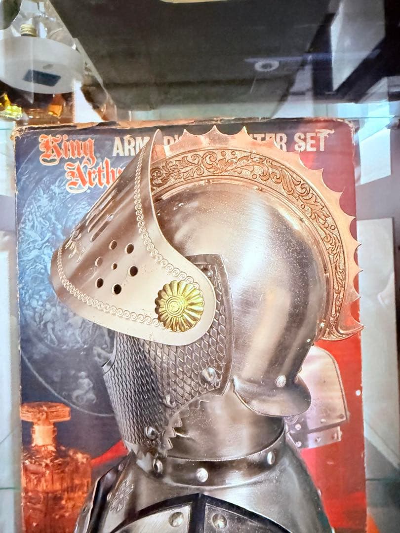 ニッカウイスキー 西洋甲冑 ボトルケース アンティーク